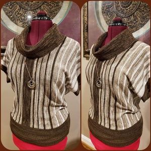 Cowl neck top